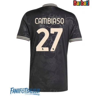 Juventus Andrea Cambiaso #27 Tricou Fotbal Replică 2025-26 Barbati Treilea
